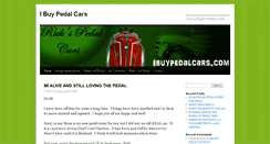 Desktop Screenshot of ibuypedalcars.com